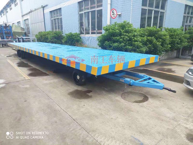 30噸重型無(wú)動(dòng)力牽引全掛拖車