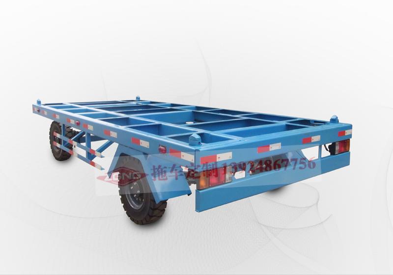 骨架型平板拖車(chē)